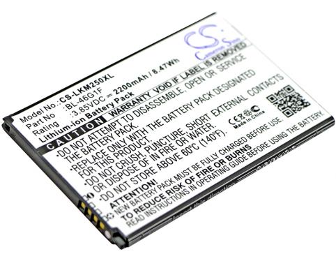 Battery  lg haute capacitée bl-46g1f k10 2017