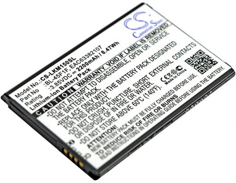 Battery for phone lg mobile rebel 2