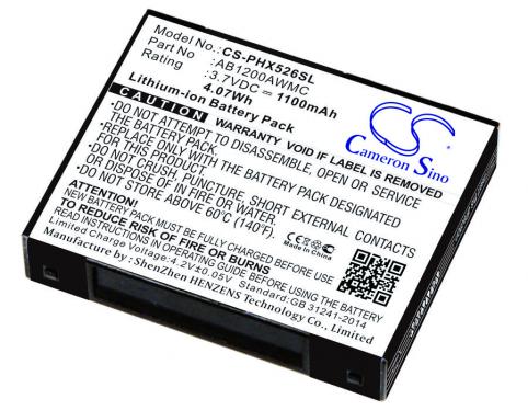 Battery  philips ab1200awmc