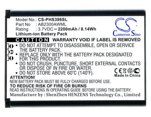 Battery  philips ab2300awml