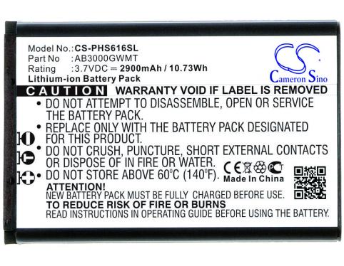 Battery  philips ab3000gwmt