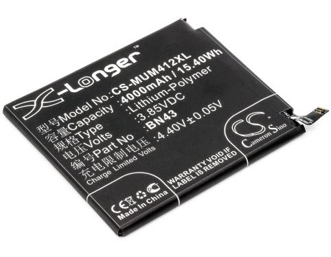 Battery mobile xiaomi note 4x