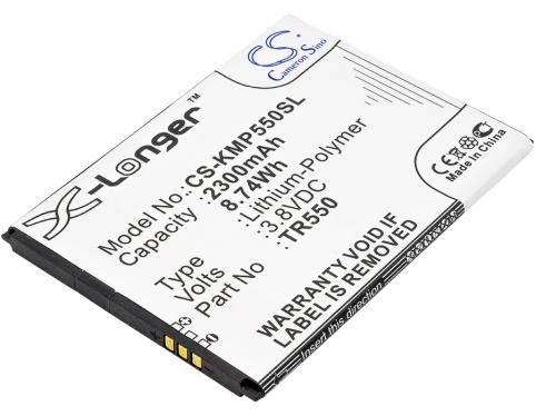 Battery  kazam tr550 trooper 550