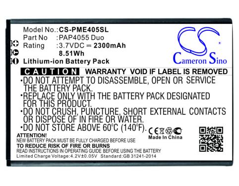 Battery  prestigio pap4055 duo pap4055 duo