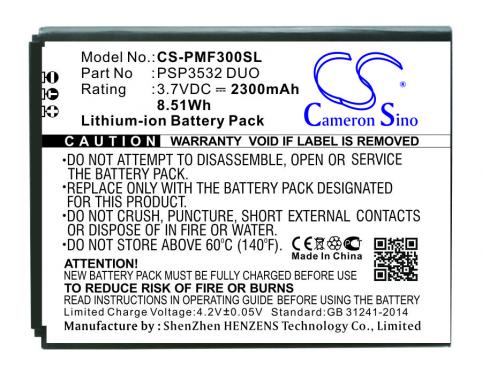 Battery  prestigio psp3532 duo muze f3