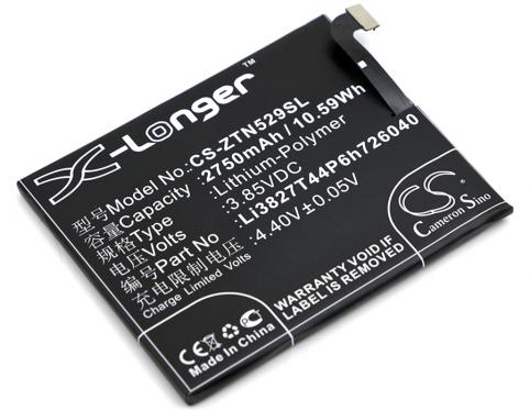 Battery  zte li3827t44p6h726040