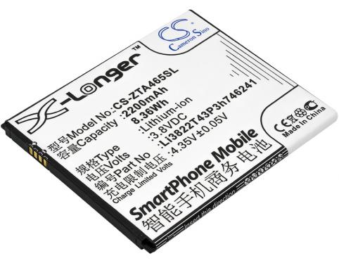 Battery  zte li3822t43p3h746241