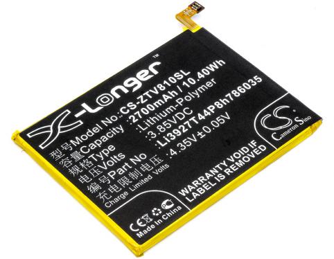 Battery  zte li3927t44p8h786035 blade v8