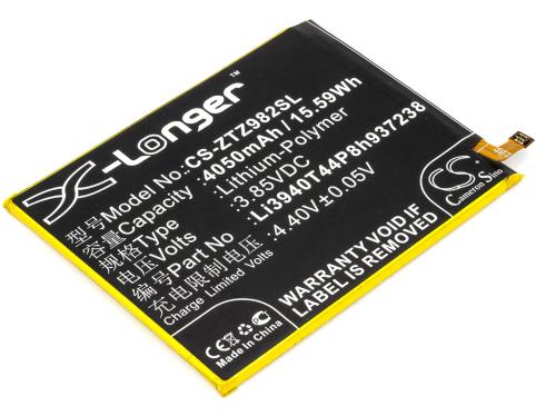 Battery  zte li3940t44p8h937238 blade z max