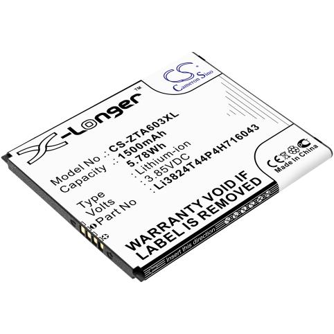 Battery  zte li3824t44p4h716043 blade a520