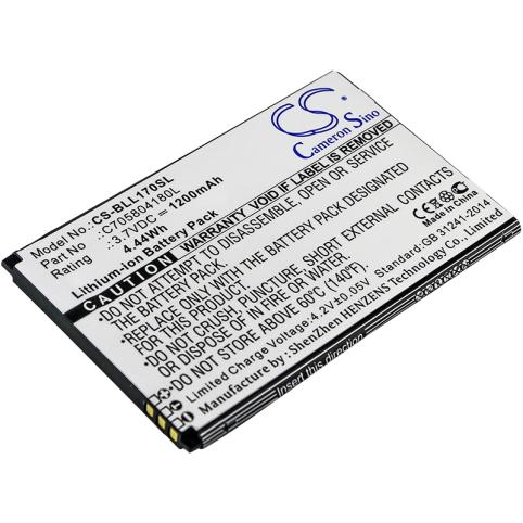 Battery  blu c705804180l life play 2