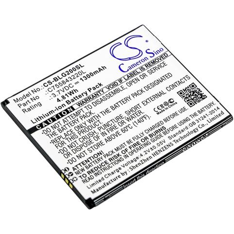Battery  blu c755843220l studio g2 plus