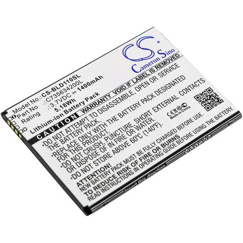 Battery  blu c735634200l studio m hd