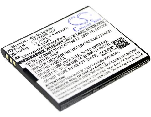 Battery  blu c505629140t dash l2