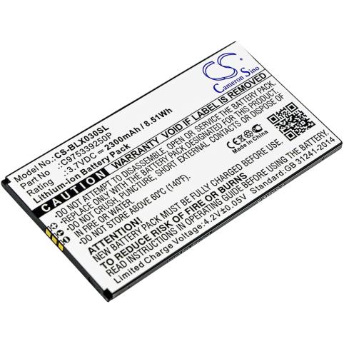 Battery  blu c975339250p dash x plus lte