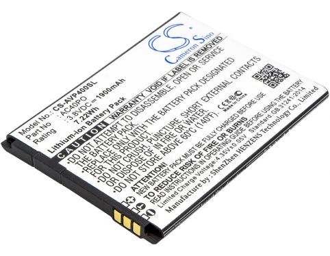 Battery mobile archos 40 power