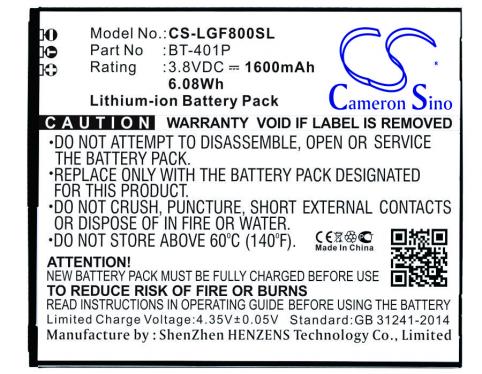 Battery  leagoo bt 401p