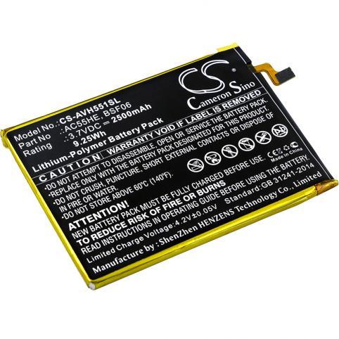 Battery mobile archos a55 helium