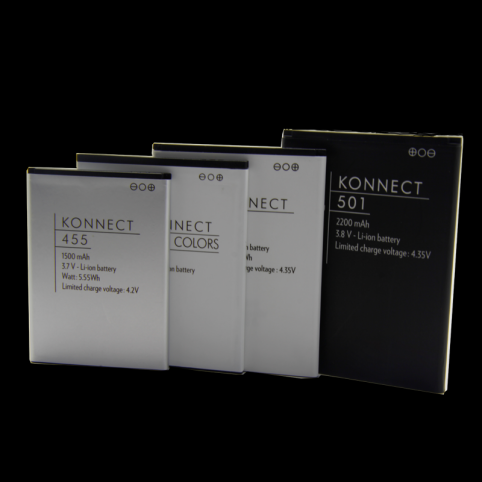 Battery for phone danew konnect 608 mobile