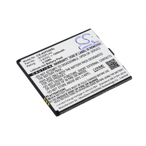 Battery for phone archos ac50pl4g 50 platinum 4g mobile