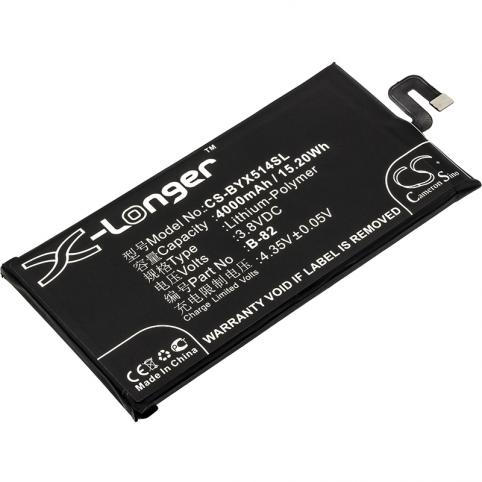 Battery  bbk b-82 x5 max s
