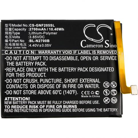 Battery  gionee bl n2700b
