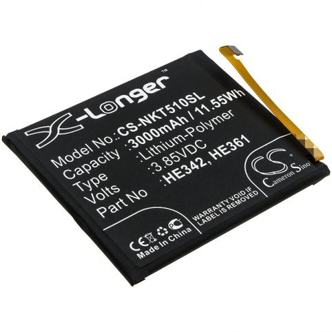 Battery  nokia he342 5.1 plus
