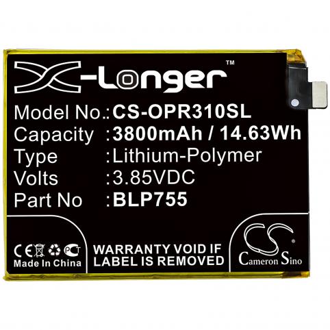 Battery  oppo blp755 pclm50
