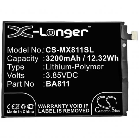 Battery  meizu ba811