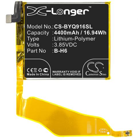 Battery  bbk b-h6 v1916