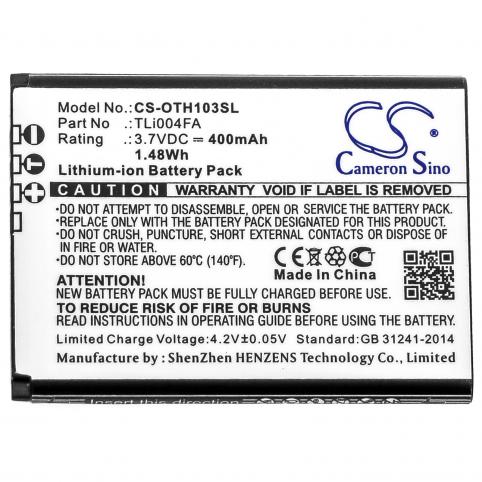 Battery for phone alcatel onetouch 1035d