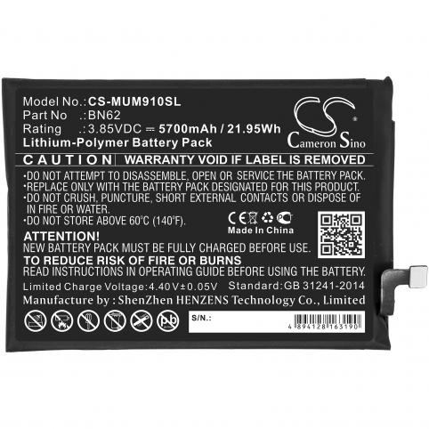Battery  redmi bn62 m2010j19ct