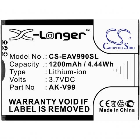 Battery  emporia ak v99