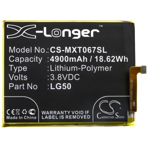 Battery  motorola lg50 one fusion plus