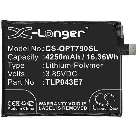 Battery  alcatel tlp043e7 t790h