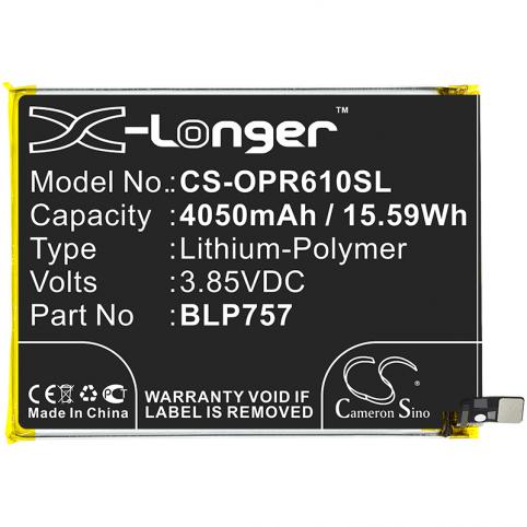 Battery mobile oppo rmx2001