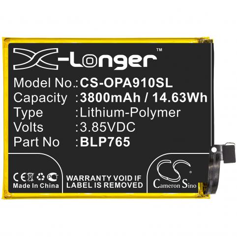 Battery  oppo blp765 a91