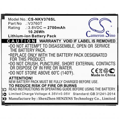 Battery  nokia v3760t c2