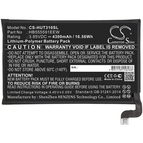 Battery for phone huawei hb555591eew lio an00 mobile