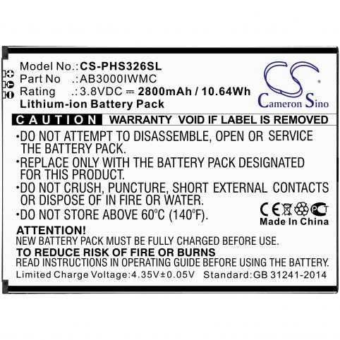 Battery  philips ab3000iwmc