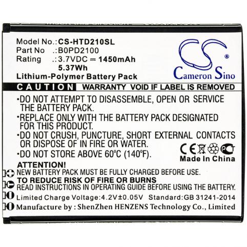 Battery  htc b0pd2100 d210h