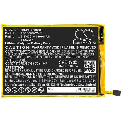 Battery  philips ab5000bwmc