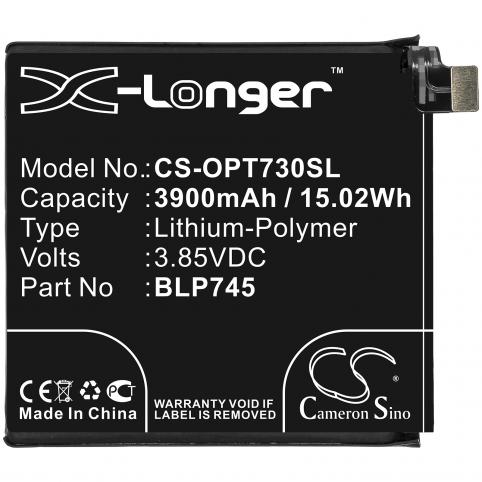 Battery  oneplus blp745 7t pro