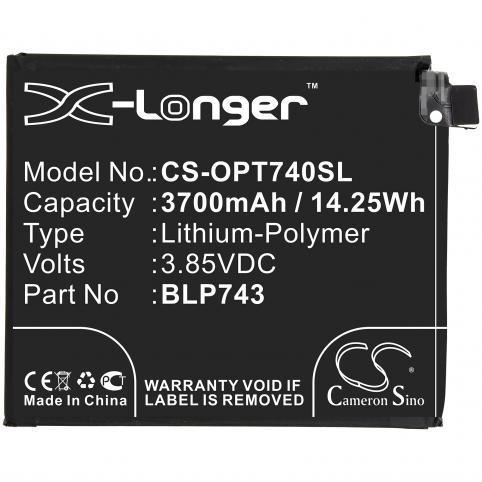 Battery  oneplus blp743 7t