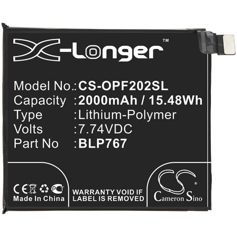 Battery  oppo blp767 cph2025