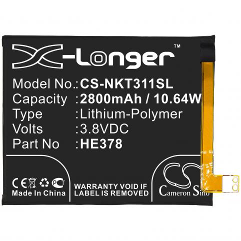Battery mobile nokia 3.1a