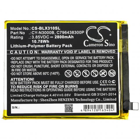 Battery  blu v0310ww