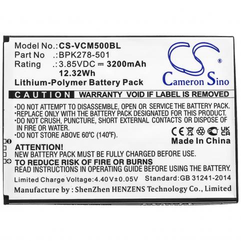Battery  verifone bpk278-501 cm5