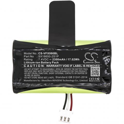 Battery  verifone sx18650-2s1p x970
