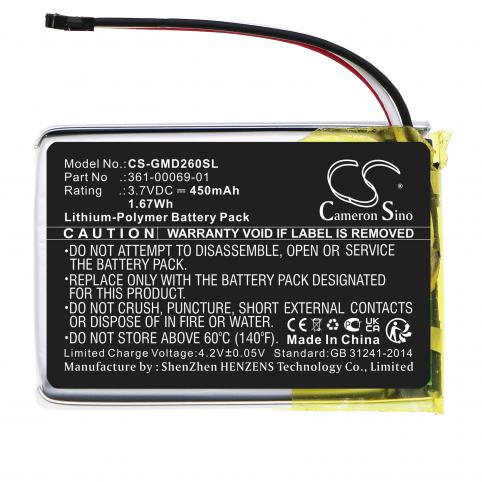 Battery necklace of dog garmin 010 02608 10